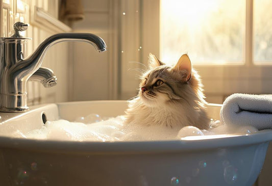 Bathing Cats With Ease