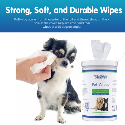 VluePet® Pet Wipes