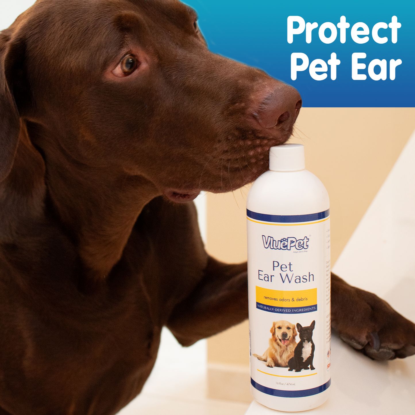 VluePet® Pet Ear Wash