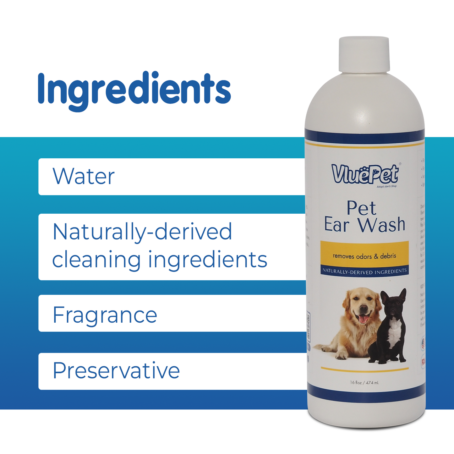VluePet® Pet Ear Wash