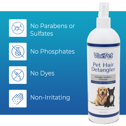 VluePet® Pet Hair Detangler