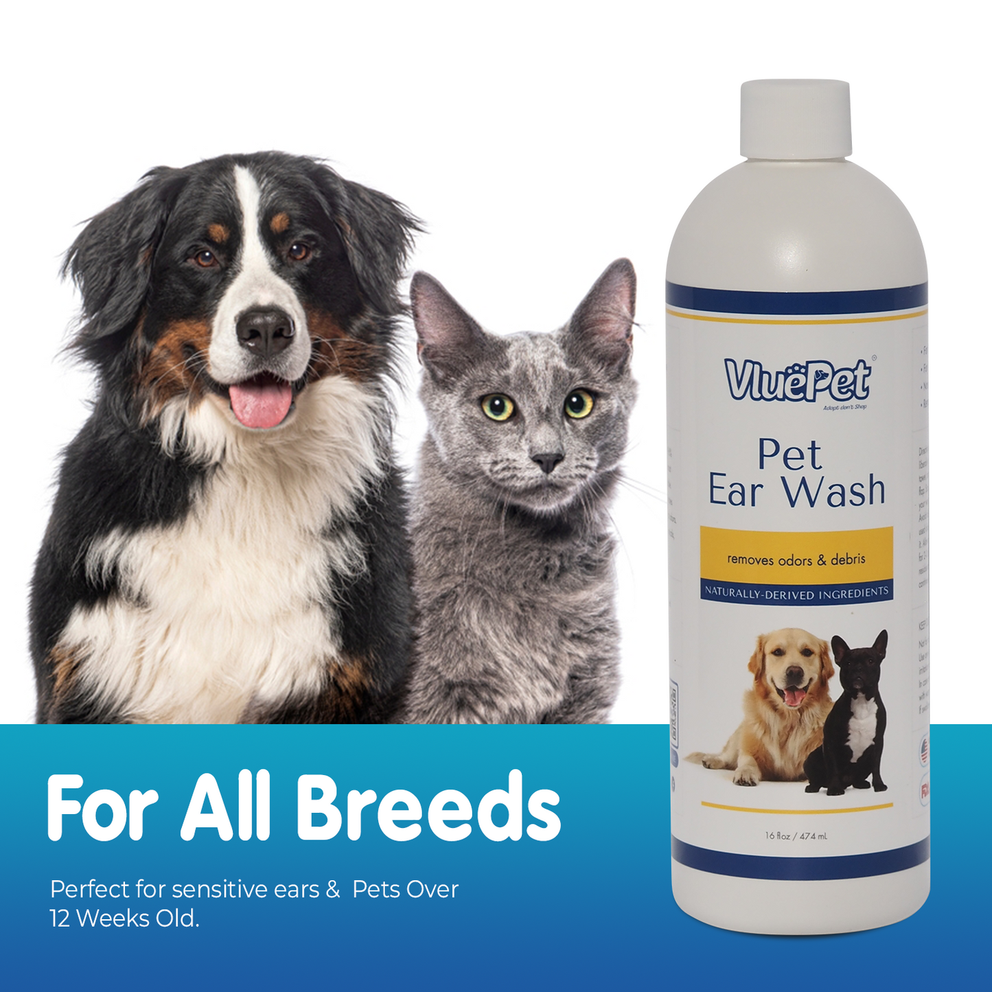 VluePet® Pet Ear Wash