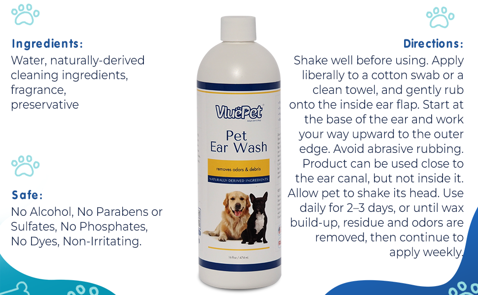 VluePet® Pet Ear Wash