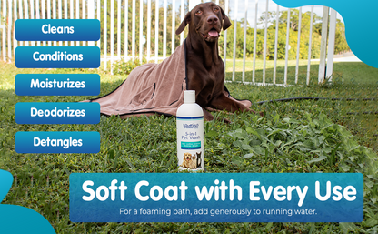 VluePet® 5-in-1 Pet Wash