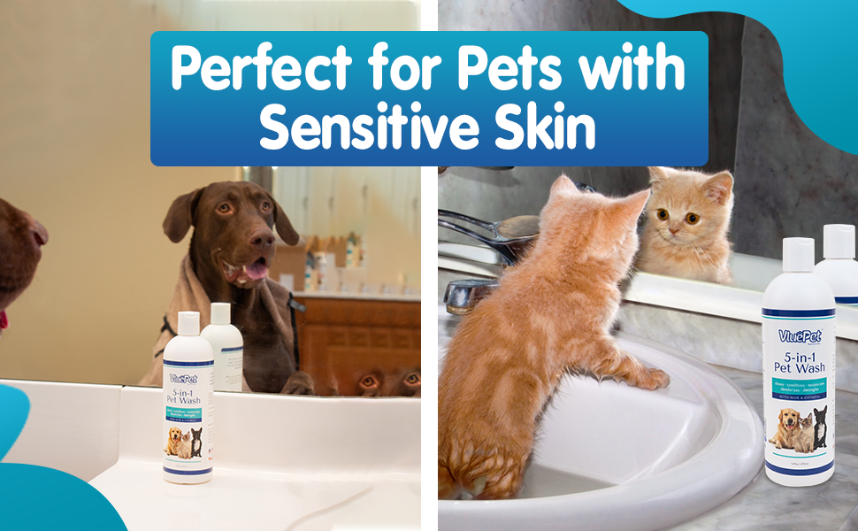 VluePet® 5-in-1 Pet Wash