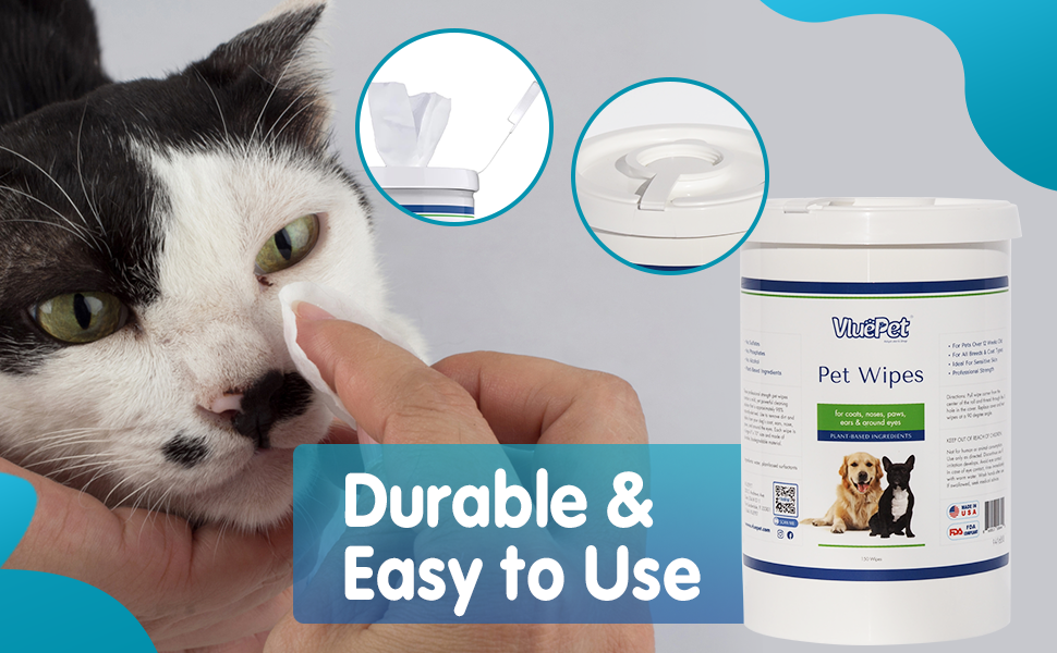 VluePet® Pet Wipes