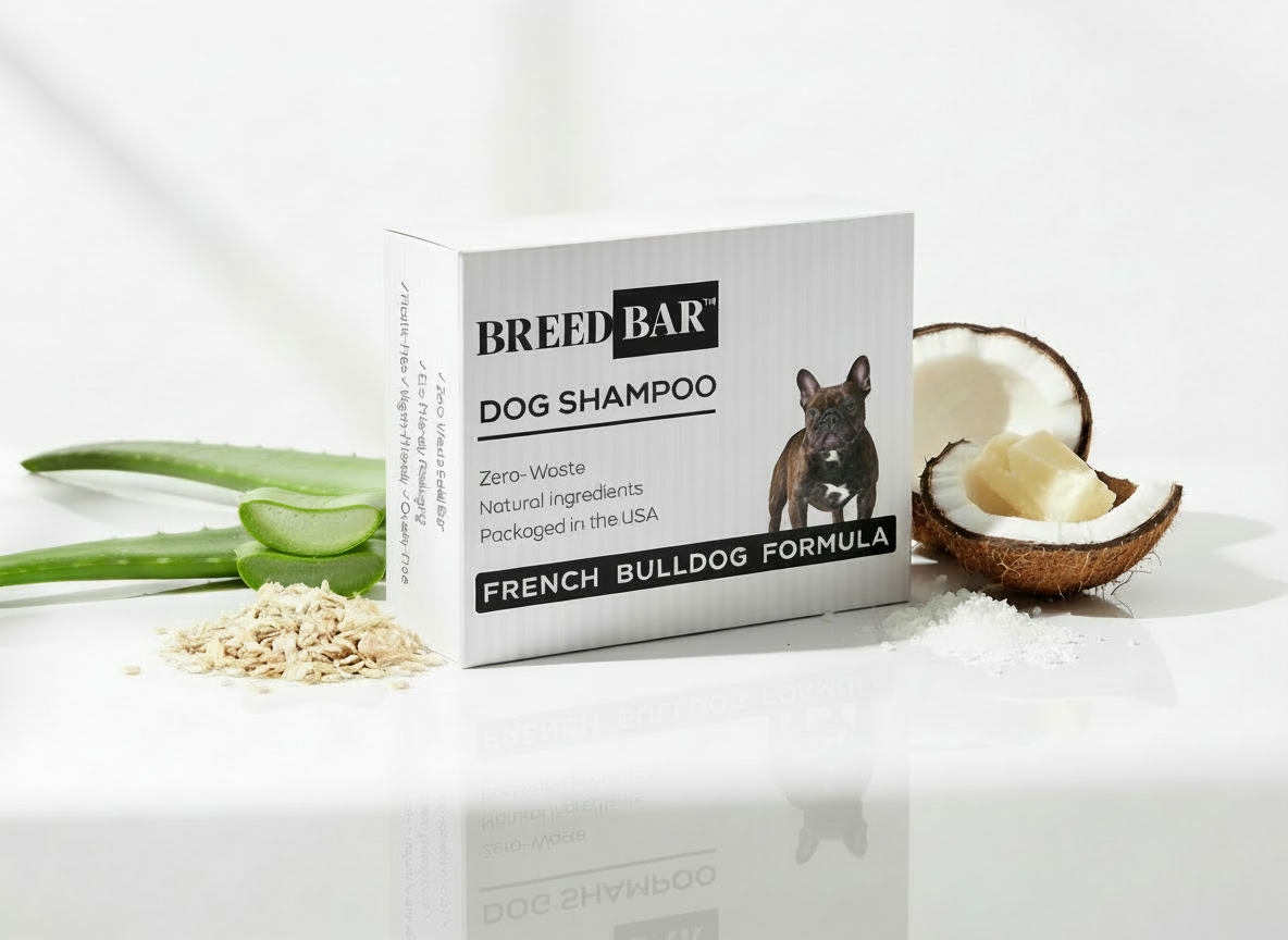 BreedBar™ French Bulldog Formula Shampoo & Conditioner Bar