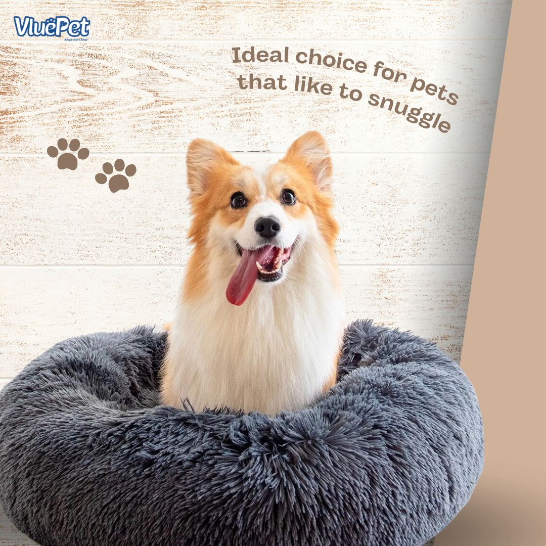 VluePet® Calming Pet Bed - Dogs, Puppies, Cats, Kittens