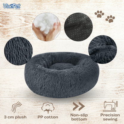 VluePet® Calming Pet Bed - Dogs, Puppies, Cats, Kittens