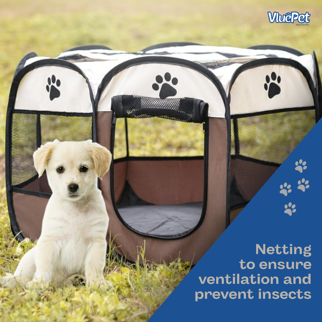 VluePet® Foldable Pet Playpen